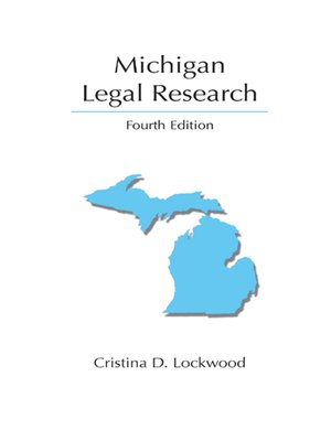 cover image of Michigan Legal Research